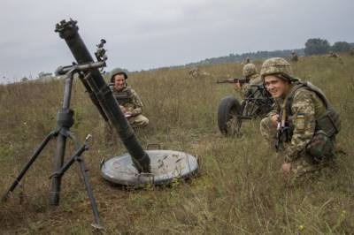 Украинские боевики обстреляли западные окраины Донецка из крупнокалиберных минометов