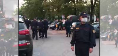 Не менее 15 человек задержано в Бресте
