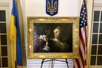 В Украину вернулась картина, которую вывезли нацисты во время войны