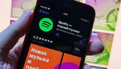 Музыкальный сервис Spotify начал работу в России