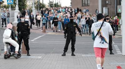 Протесты в Беларуси: спецназ задержал более 200 человек