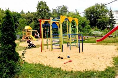 В Липецке построили новый спорткомплекс для детей под открытым небом