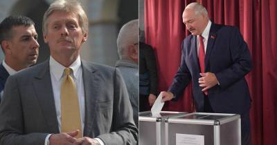 В Кремле прокомментировали ситуацию с выборами президента Белоруссии