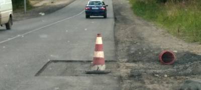 Власти Петрозаводска объяснили, зачем вырезают асфальт на уже отремонтированных дорогах