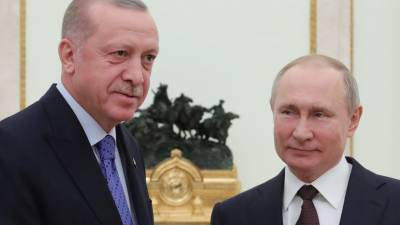 Путин и Эрдоган обсуждали возобновление авиасообщения