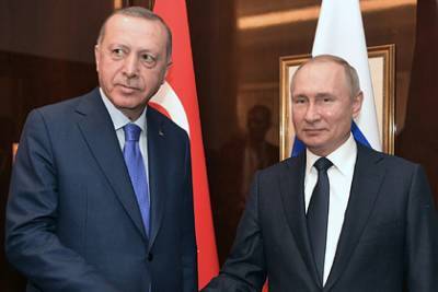 Путин и Эрдоган обсудили возобновление авиасообщения между Россией и Турцией