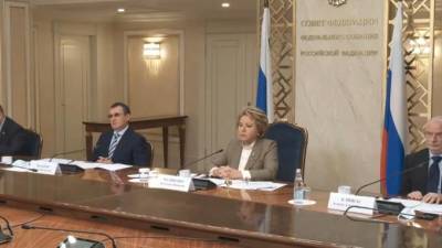 Матвиенко заявила, что Россия встревожена обострением конфликта Армении и Азербайджана