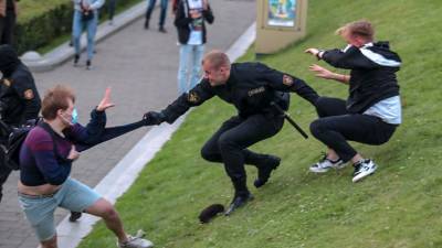 В Беларуси прошли митинги протеста против решения ЦИК