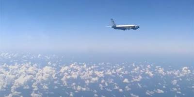 Опубликовано видео перехвата самолета США у границы России