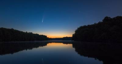 Калининградцы сняли самую яркую за последние семь лет комету (фото)