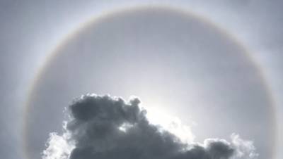 "Небо смотрит на нас": в Петербурге заметили редкое оптическое явление
