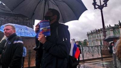 Активиста в Петербурге арестовали за пикет четырехмесячной давности