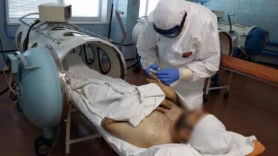 Более 100 пациентов пролечили от коронавируса в барокамерах воронежской больницы