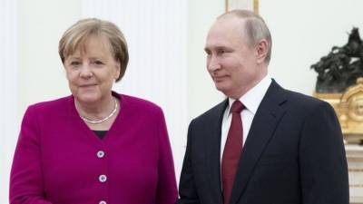Путин и Меркель: У Минских соглашений по Донбассу нет альтернатив