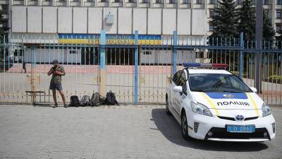 Неизвестные избили и забрызгали газом члена партии Шария в Киеве