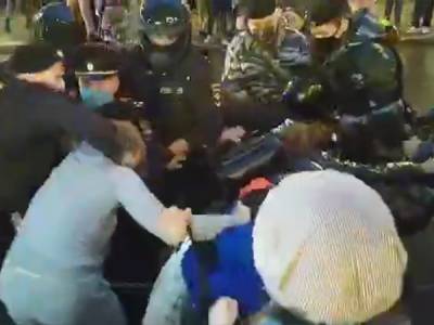 МВД: на акции в Москве было задержано более 130 человек