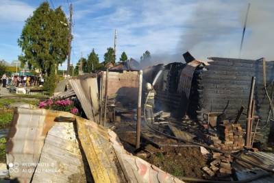 Сколько домов все же сгорело на Первомайке: итоги от новосибирского МЧС