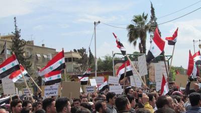 Сирия итоги за сутки на 16 июля 06.00: теракт в Ракке, жители Хасаки против иностранного вмешательства в дела САР