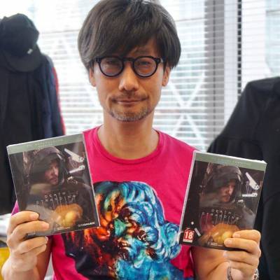 CD Projekt RED поздравила Хидэо Кодзиму с релизом Death Stranding на PC артом по Cyberpunk 2077