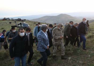 Семь человек погибли при крушении самолета-разведчика на востоке Турции