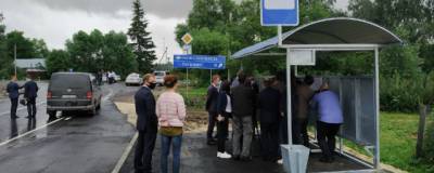 Любимов осмотрел дорогу в Милославском районе Рязани