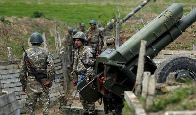 На границе Азербайджана и Армении вновь начались бои