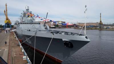 Подписан акт приёмки фрегата «Адмирал Касатонов»