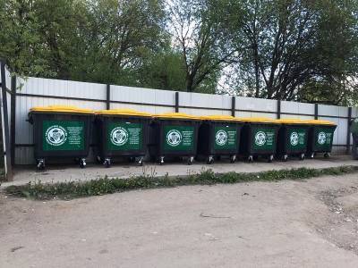 За полгода в Смоленске заменили и модернизировали почти 1600 контейнеров для ТБО
