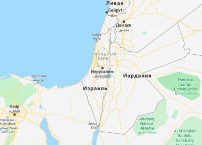 Палестина перестала отображаться на картах Google