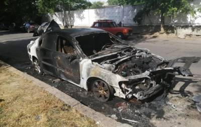 В Николаеве сожгли авто главы Нацкорпуса