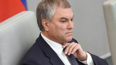 Вячеслав Володин: Правительство услышало депутатов
