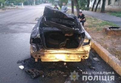 Главе "Нацкорпуса" в Николаеве сожгли машину