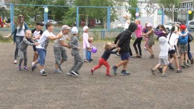 Лагерь во дворе. Ульяновских детей развлекают не отходя от дома