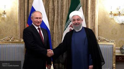 Лидеры РФ и Ирана обсудили тему Сирии и оружейное эмбарго против Тегерана