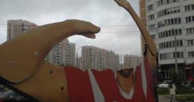 Раскрыта судьба алюминиевой фигуры Артема Дзюбы с отрезанной головой под Москвой