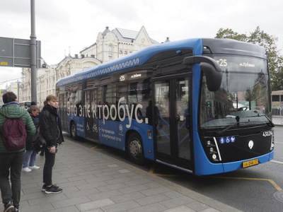К концу года по Москве будет курсировать около 600 электробусов