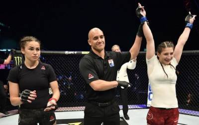 Лиана победила Диану: грузинка добилась первого успеха в карьере в UFC