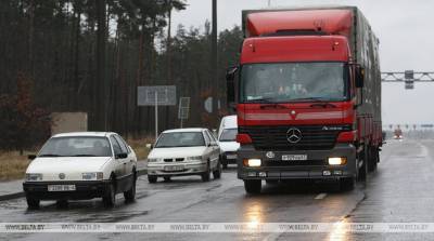 Грузоперевозки транспортных предприятий Беларуси в I полугодии сократились на 8,8%