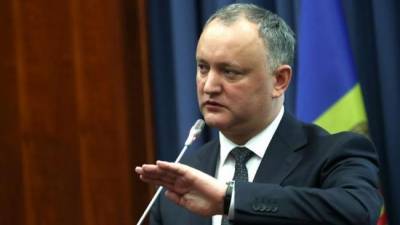 Президент Молдавии пообещал не допустить захвата власти олигархами