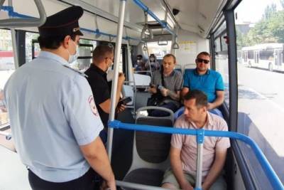 В Ростовском транспорте прошел рейд по проверке масок