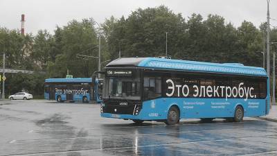 Число электробусов в Москве увеличится почти до 600 к концу 2020 года