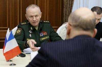 Генерал-полковник Фомин провел переговоры с представителями МО и МИД Франции
