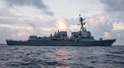 Ракетный эсминец ВМС США Ralph Johnson направлен в район островов Спратли для обеспечения свободы навигации в Южно-Китайском море