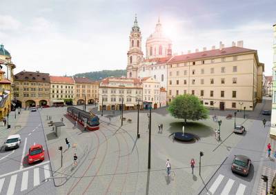 Мэрия Праги назвала сроки реконструкции Малостранской площади
