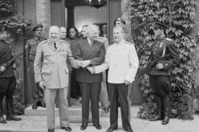 Потсдамская конференция прошла 75 лет назад
