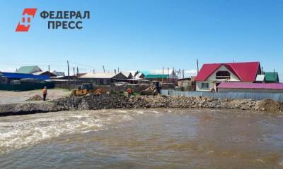 Село ушло под воду из-за прорыва дамбы в Горном Алтае