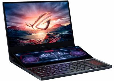 В Украине начинаются продажи игрового ноутбука ASUS ROG Zephyrus Duo 15 по цене от 100 тыс. грн