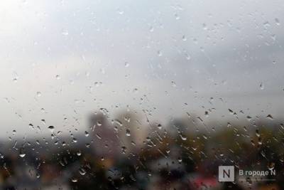 Прохладная погода с дождями и грозами ждет нижегородцев в выходные