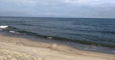 На Балтийской косе нашли тело мужчины, пробывшее в воде около трёх дней
