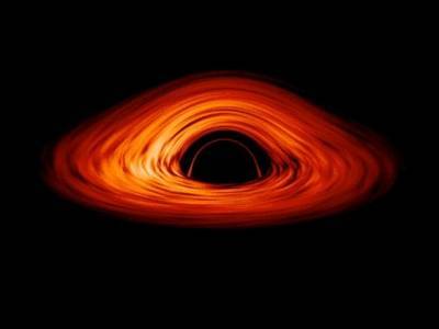 Астрономам впервые в истории удалось зафиксировать мерцание черной дыры